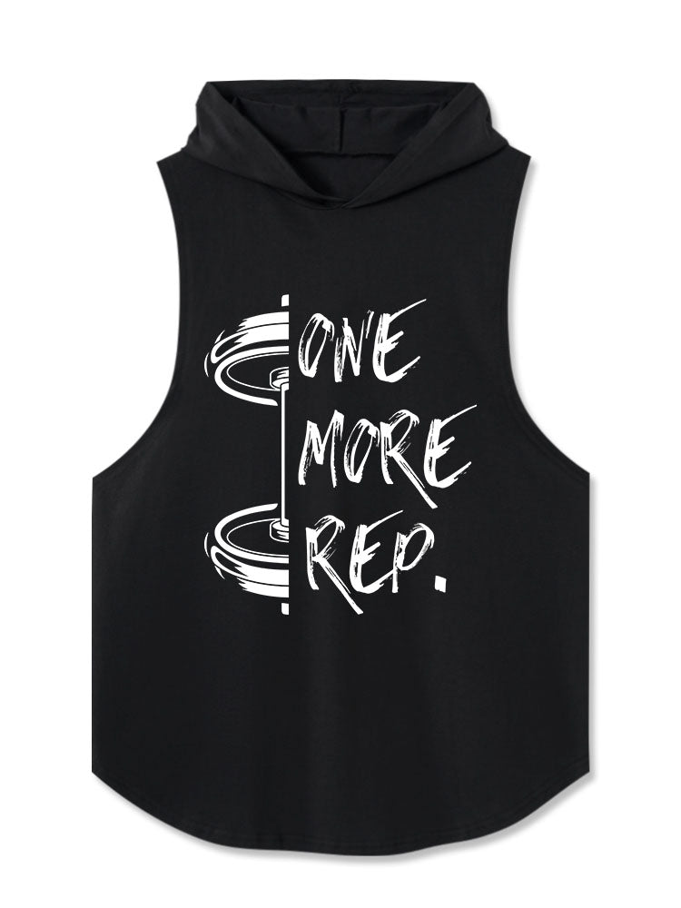 one more rep Washed Hooded Tank