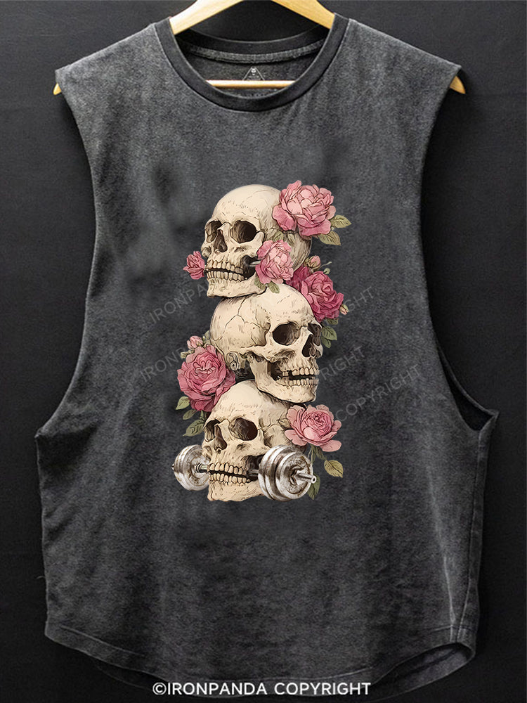 Deathly Bloom SCOOP BOTTOM COTTON TANK