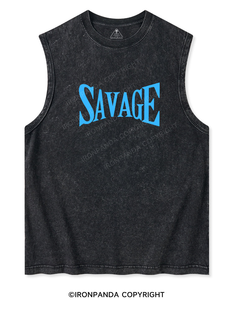 SAVAGE Washed Tank