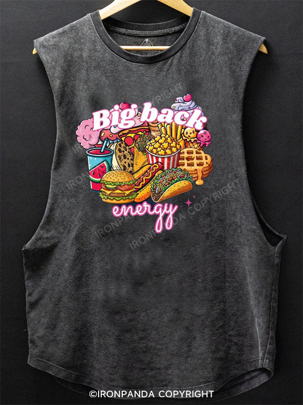Big Back Energy Scoop Bottom Cotton Tank