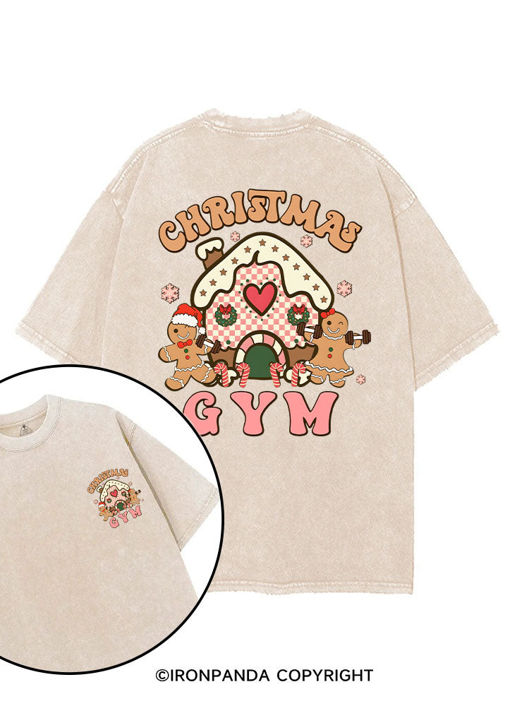 Christmas Gym printed Gym Shirt