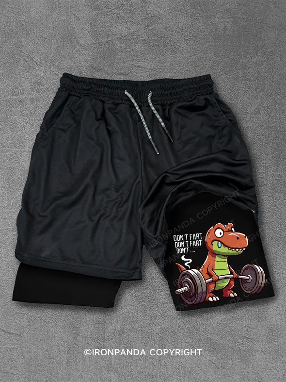 Don't Fart  Performance Training Shorts