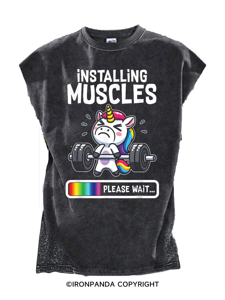 Installing Muscles Cut Off Tank