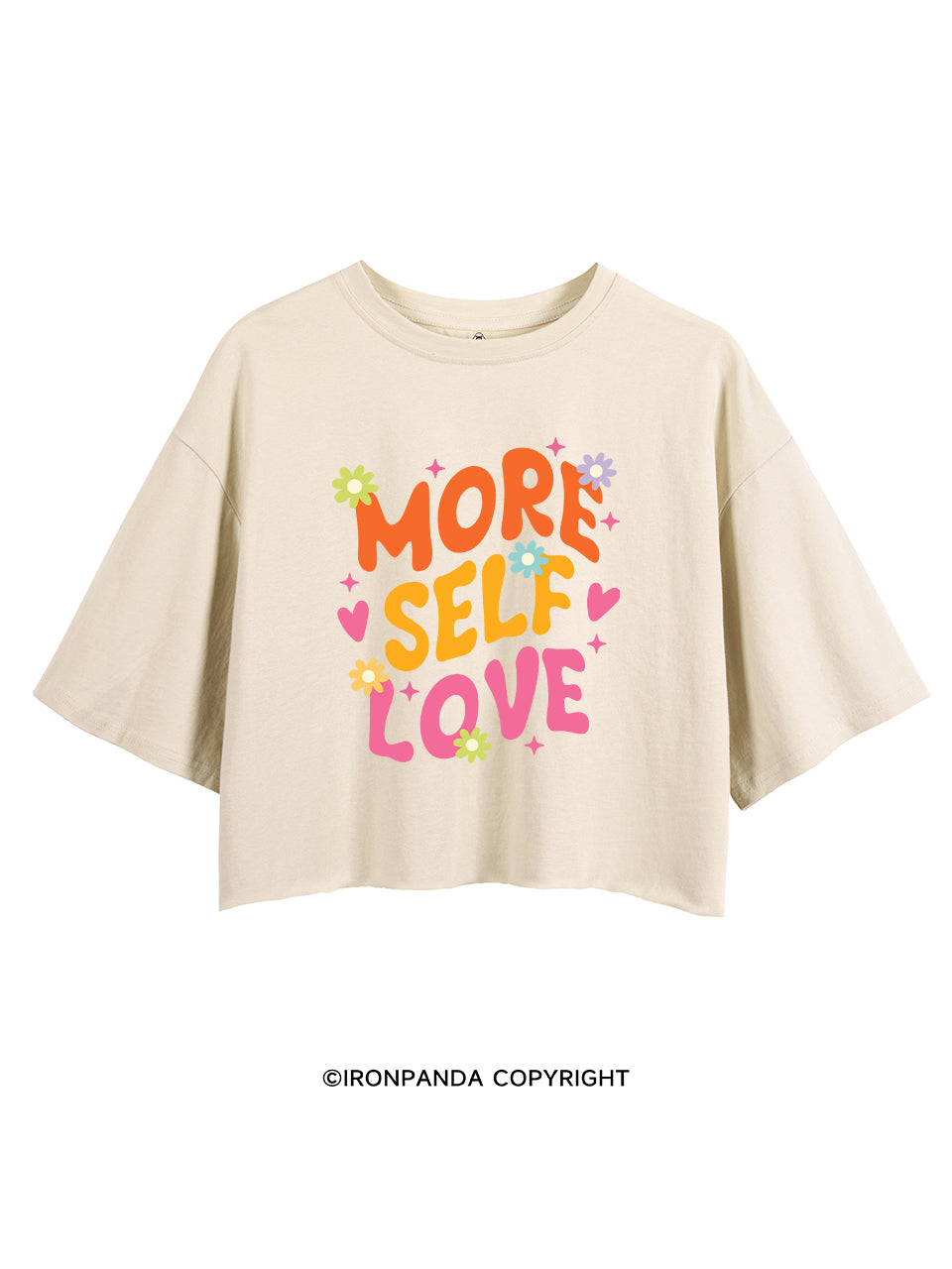 MORE SELF LOVE CROP TOPS