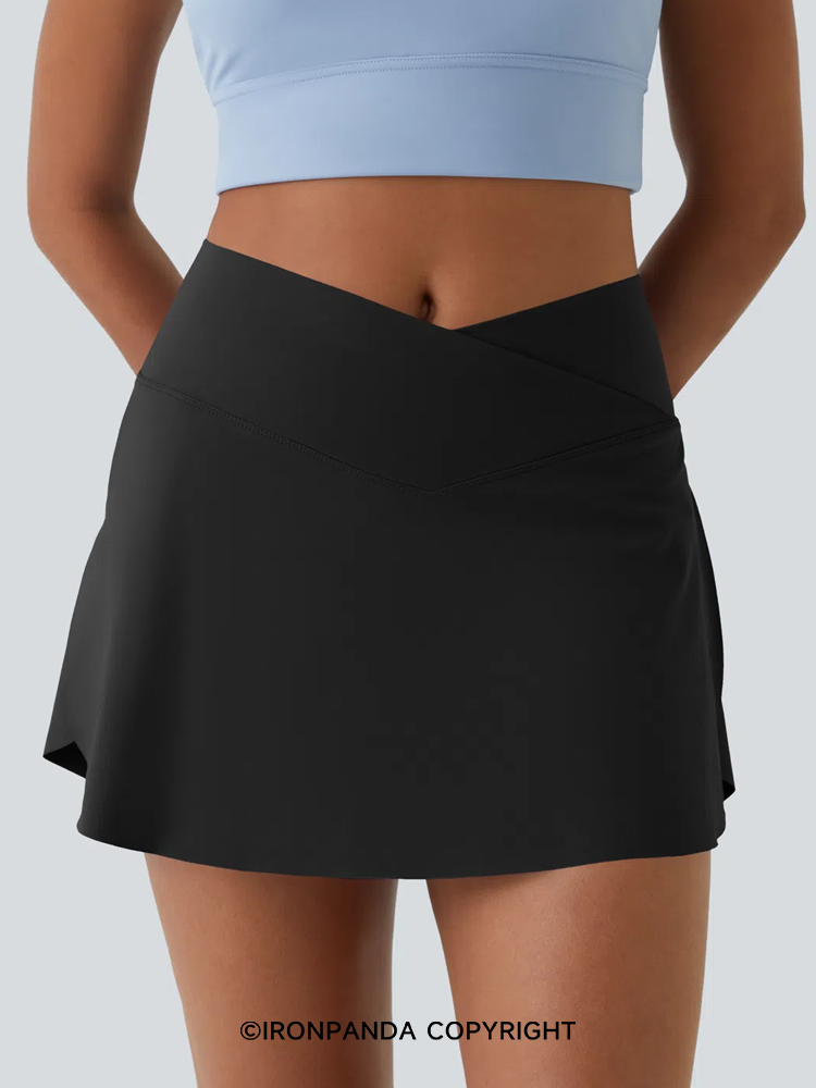 High-Waist Pocket Yoga skort