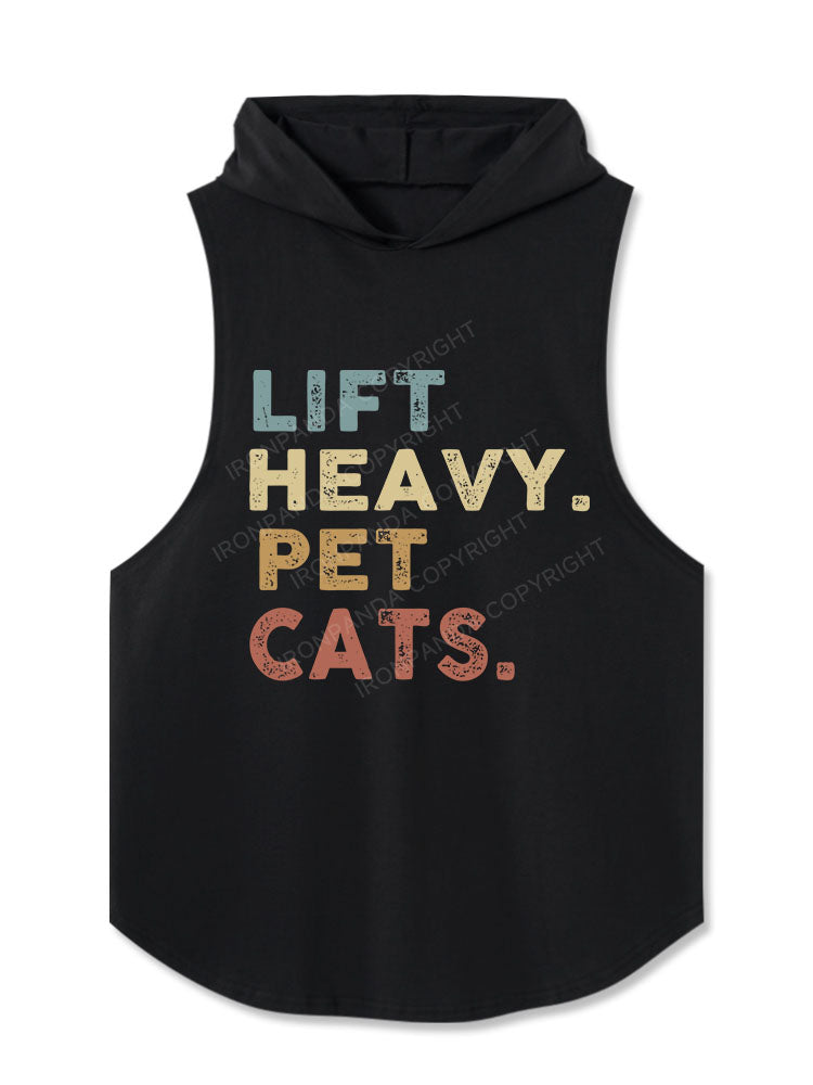 lift heavy pet cats Hooded Tank