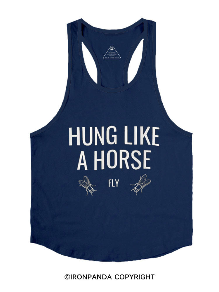 Hung like a horse fly Stringer Gym Vest