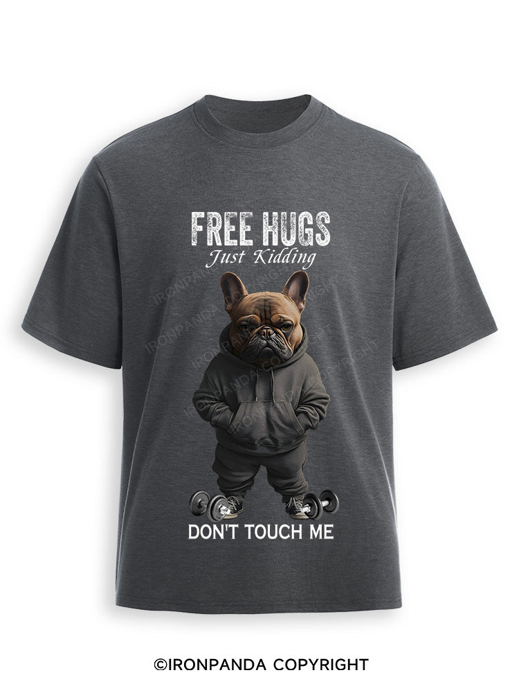 free hugs bulldog Ultra Soft Heather T-Shirt