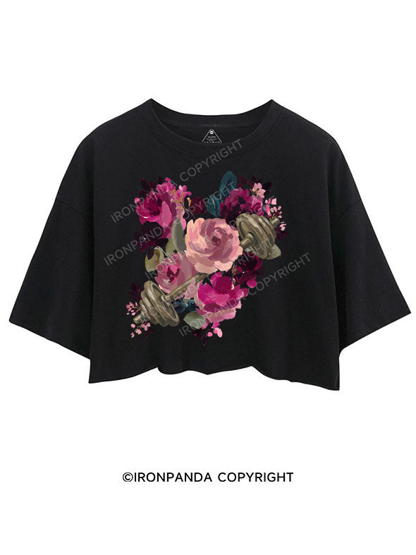 Power in Petals CROP TOPS