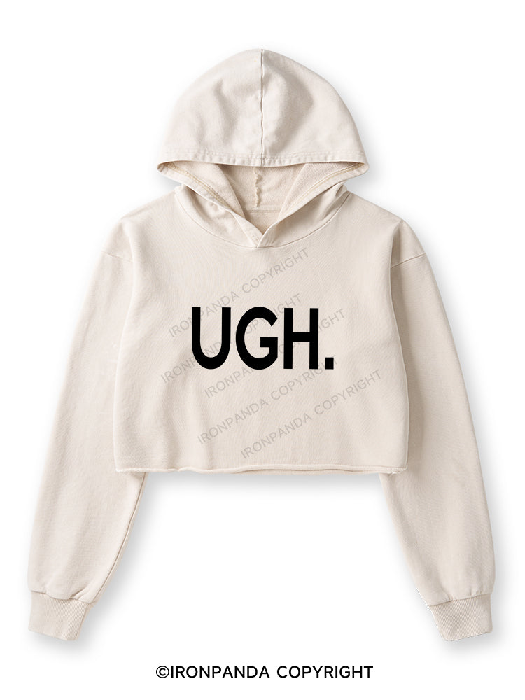 UGH Washed Crop Hoodie