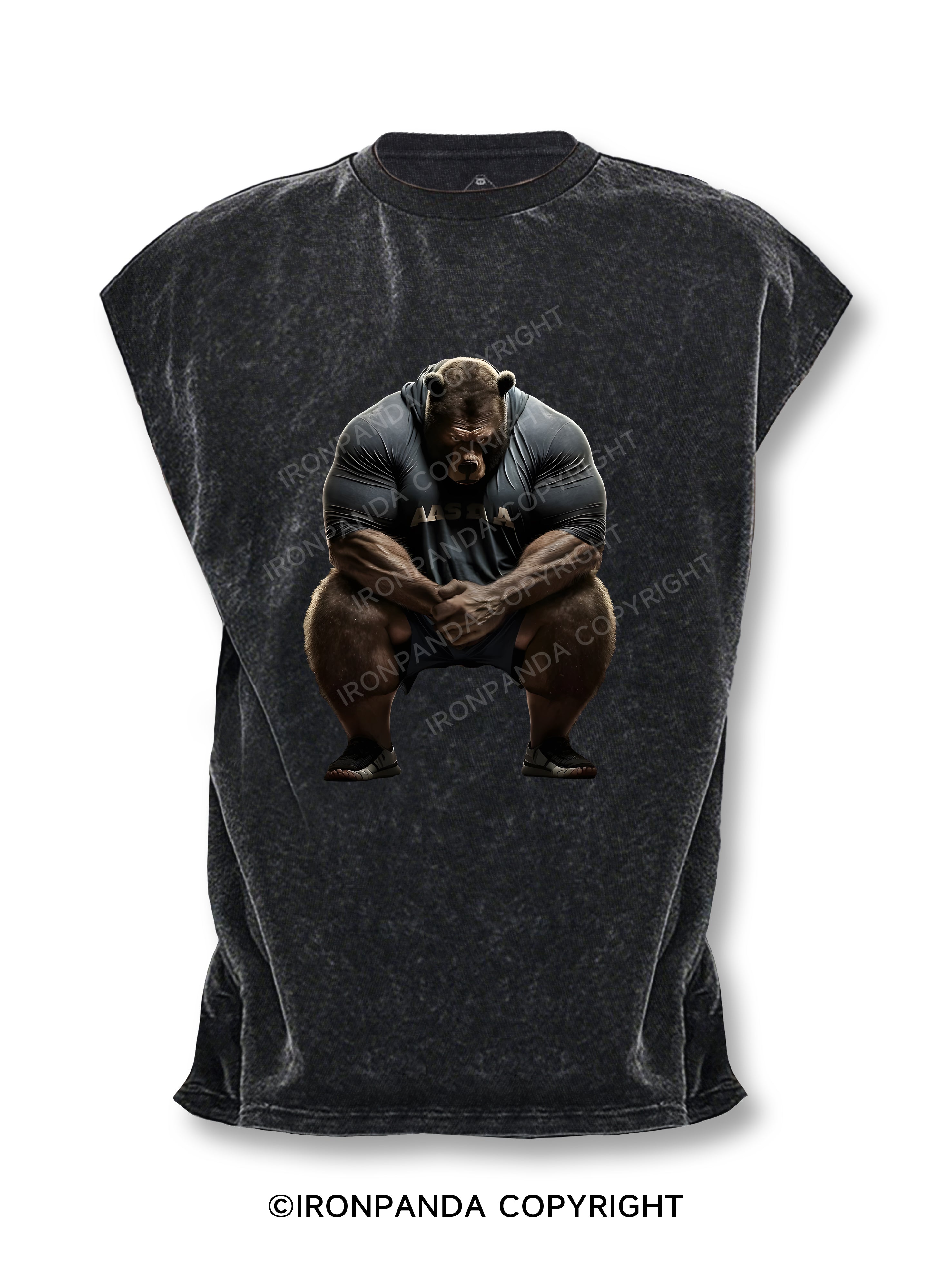 I'm Not Here to Talk Cut Off Tank