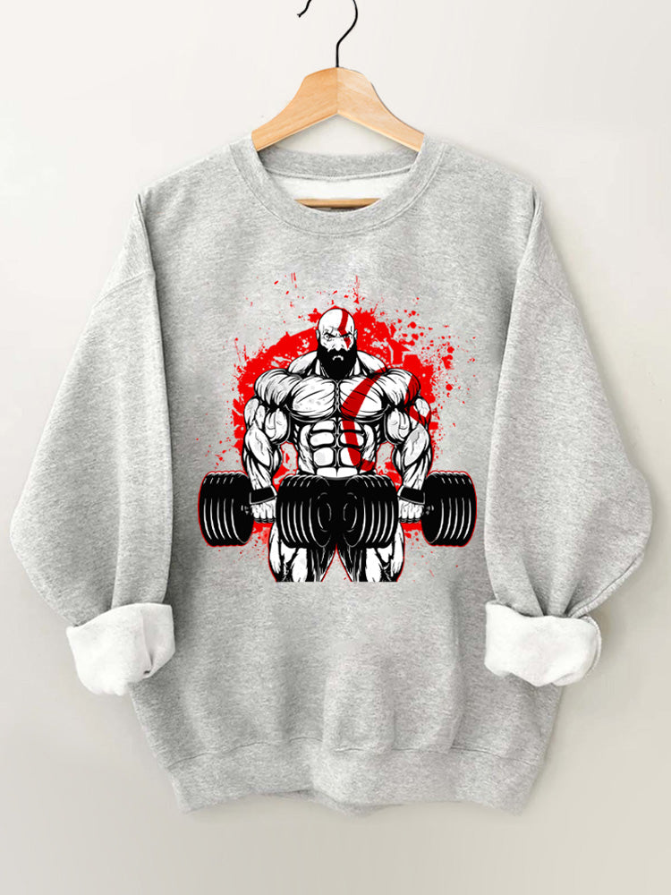 Train Like A God Gym Sweatshirt