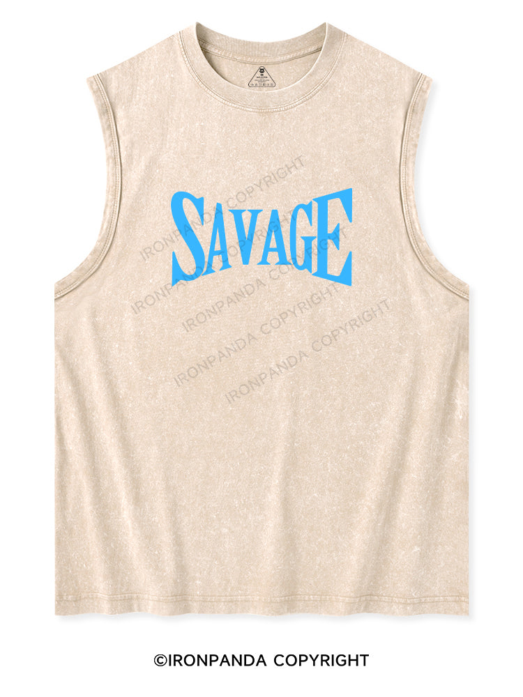 SAVAGE Washed Tank