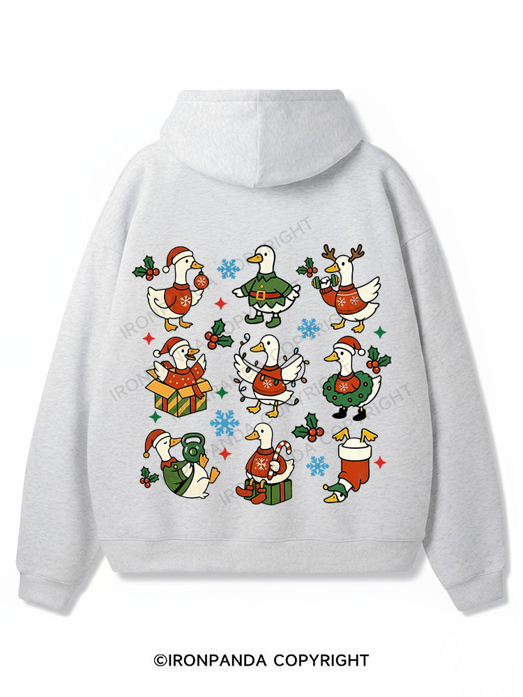 MERRY GOOSE FITNESS! Premium Fleece Gym Hoodie