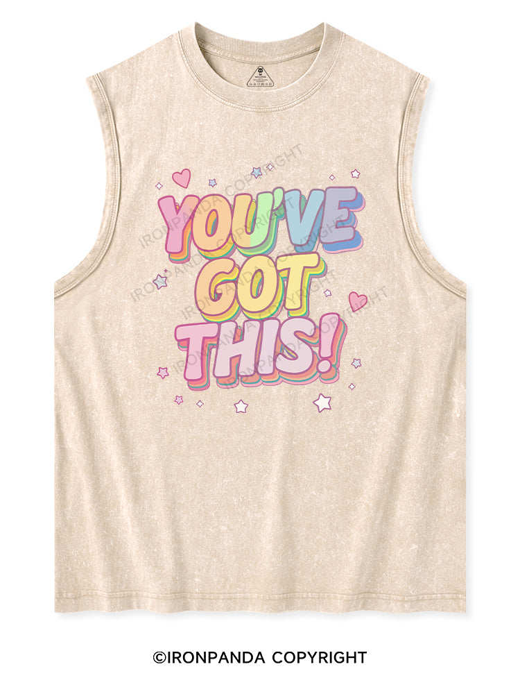 YOU'VE GOT THIS Washed Tank