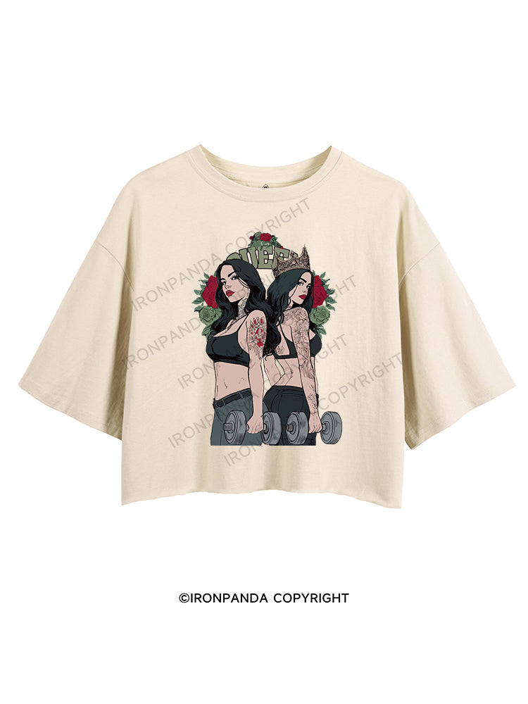 Fitness Queen CROP TOPS