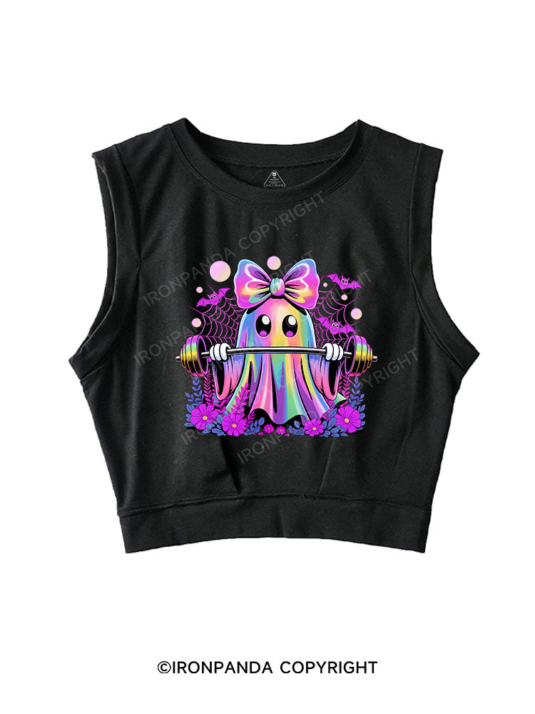 Neon Ghost SLEEVELESS CROP TOPS