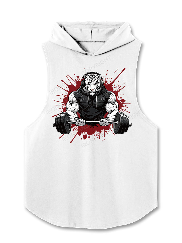 Muscle Tiger Hooded Tank