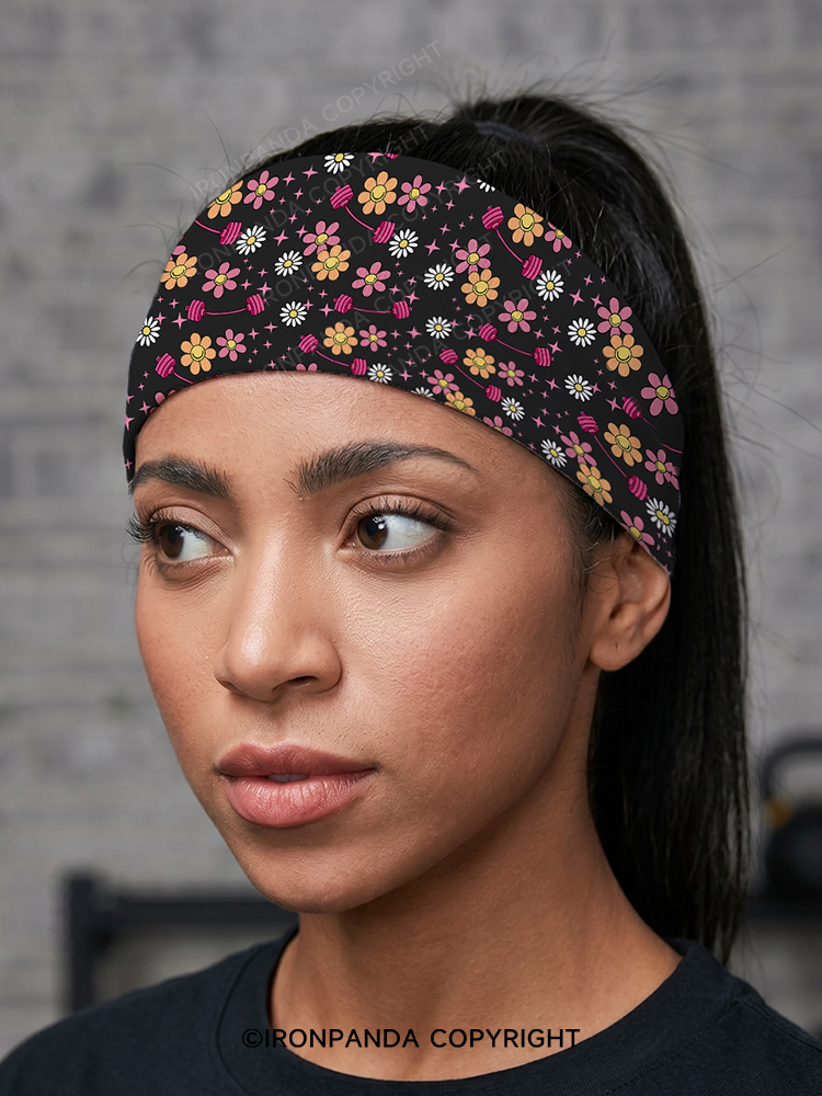 Sparkle & Bloom Gym Headband