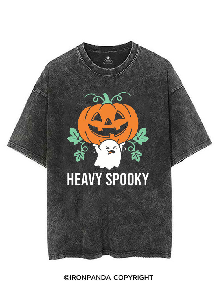 HEAVY SPOOKY CUTE GHOST VINTAGE GYM SHIRT