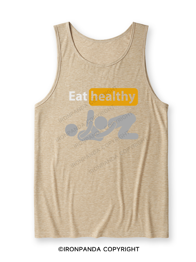 eat healthily Ultra Soft Heather Tank