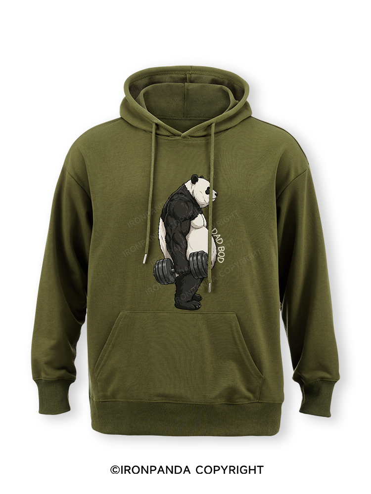 Dad Bod Panda Classic Gym Hoodie