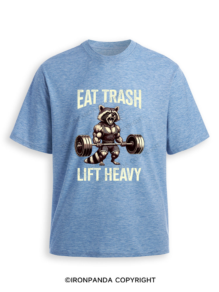 eat trash lift heavy Ultra Soft Heather T-Shirt