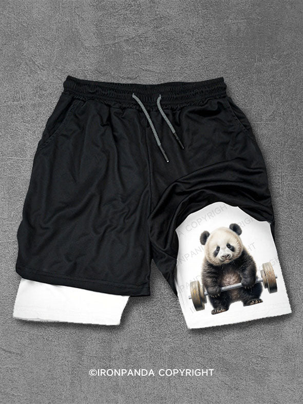 weightlifting panda Performance Training Shorts