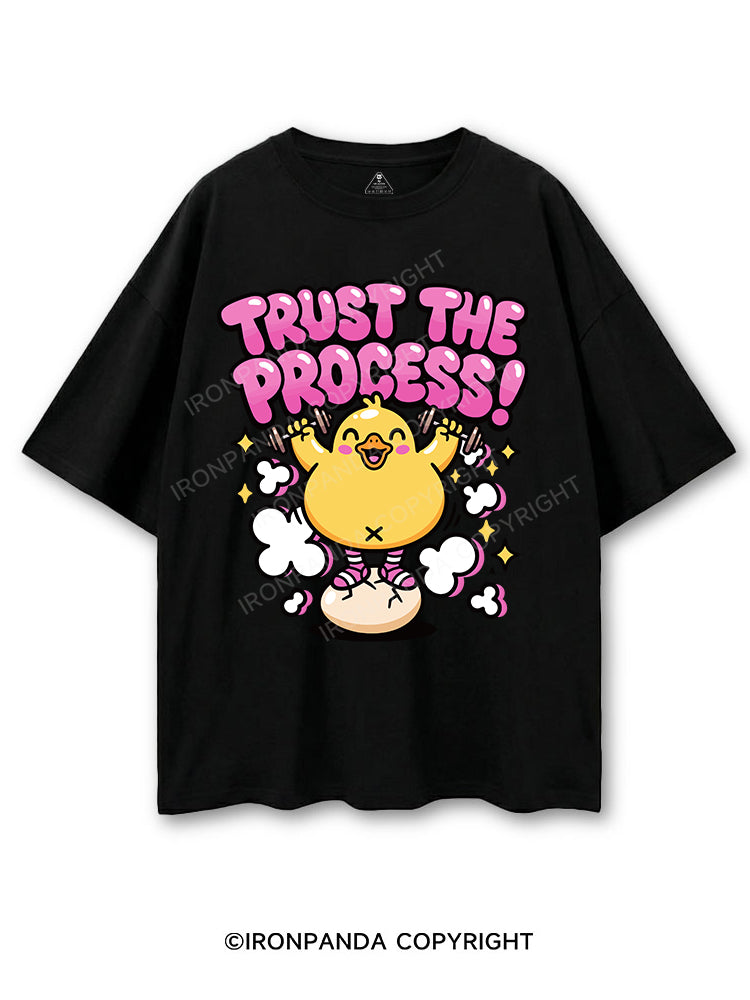 TRUST THE PROCESS COTTON PUMP COVER