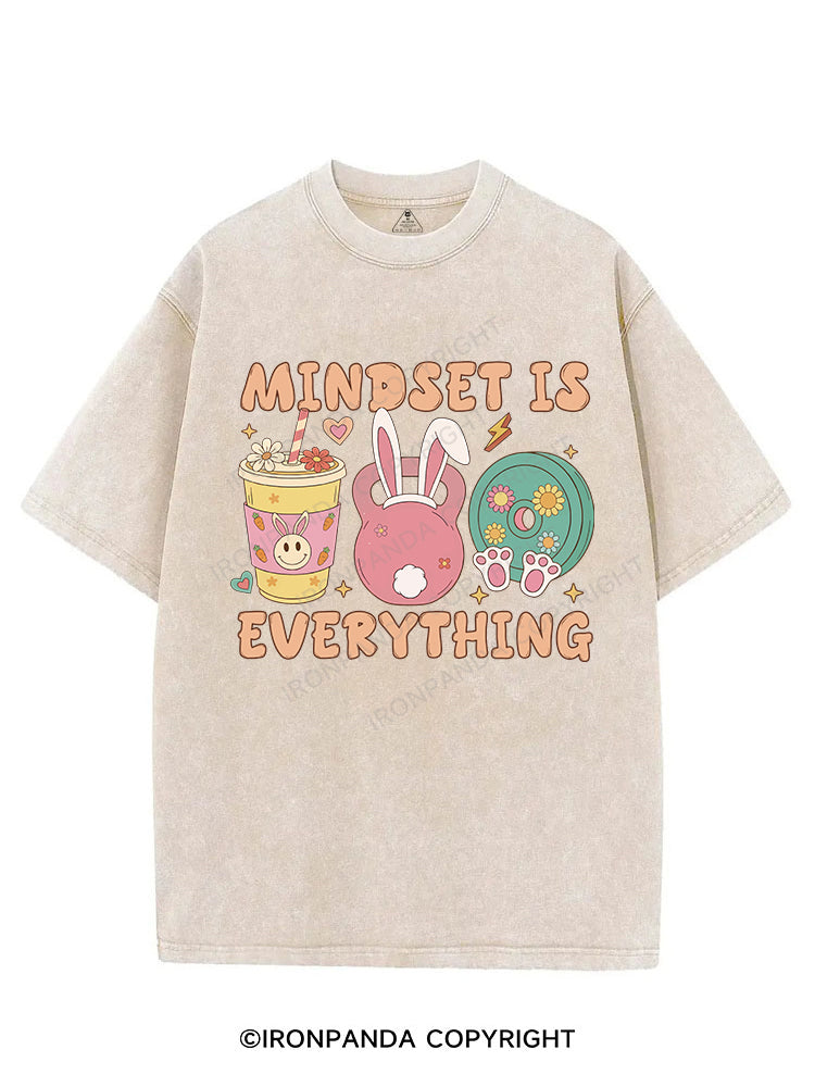 MINDSET IS EVERYTHING VINTAGE GYM SHIRT