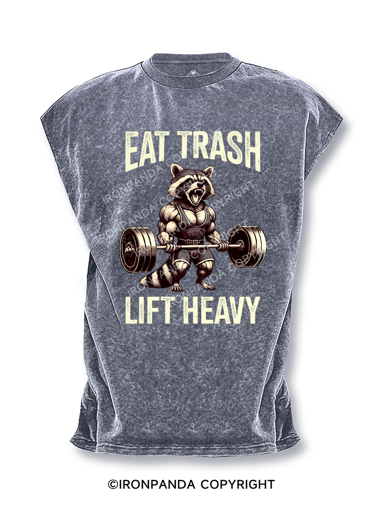 Eat Trash Lift Heavy Cut Off Tank