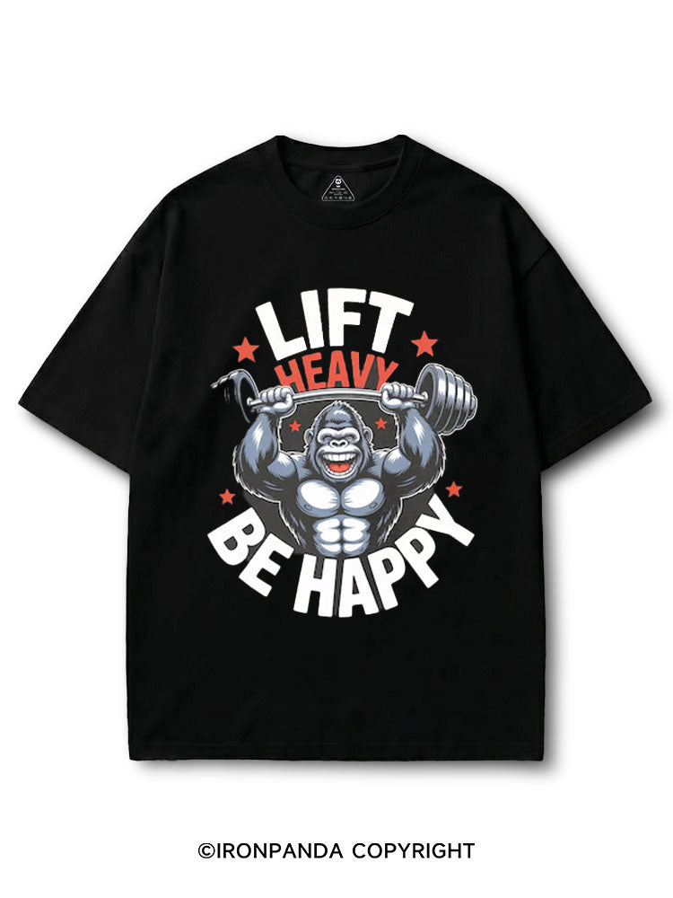 Lift Heavy Be Happy COTTON PUMP COVER