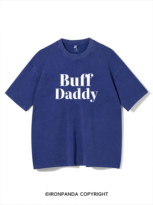 buff daddy Washed Gym Shirt