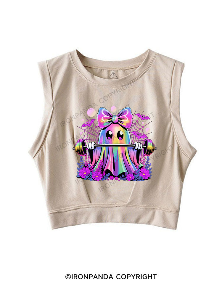 Neon Ghost SLEEVELESS CROP TOPS