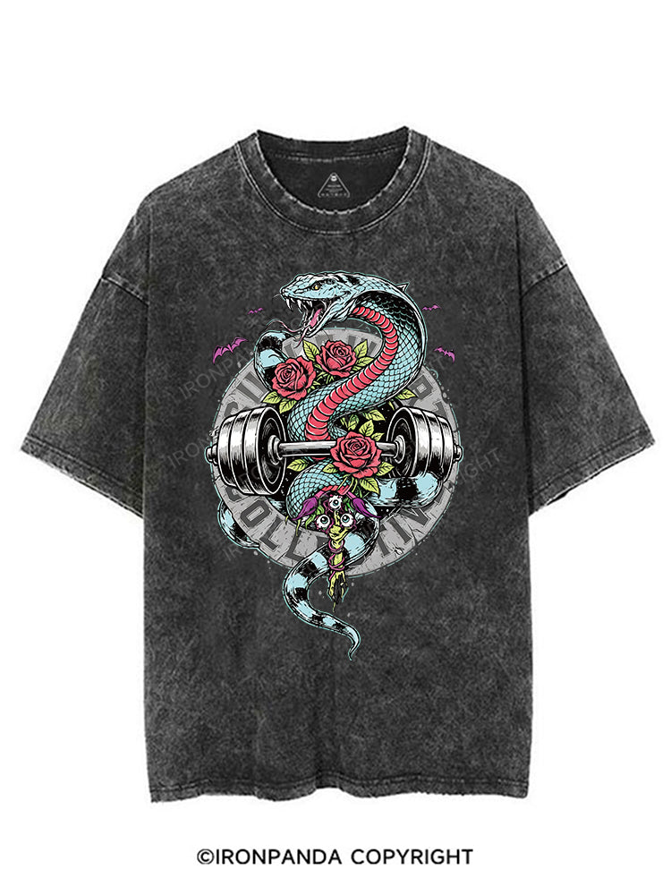 Snake & Barbell VINTAGE GYM SHIRT