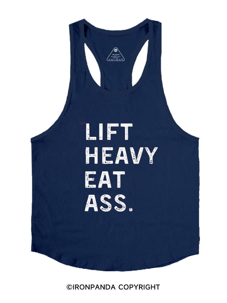 Lift Heavy Eat Ass Stringer Gym Vest