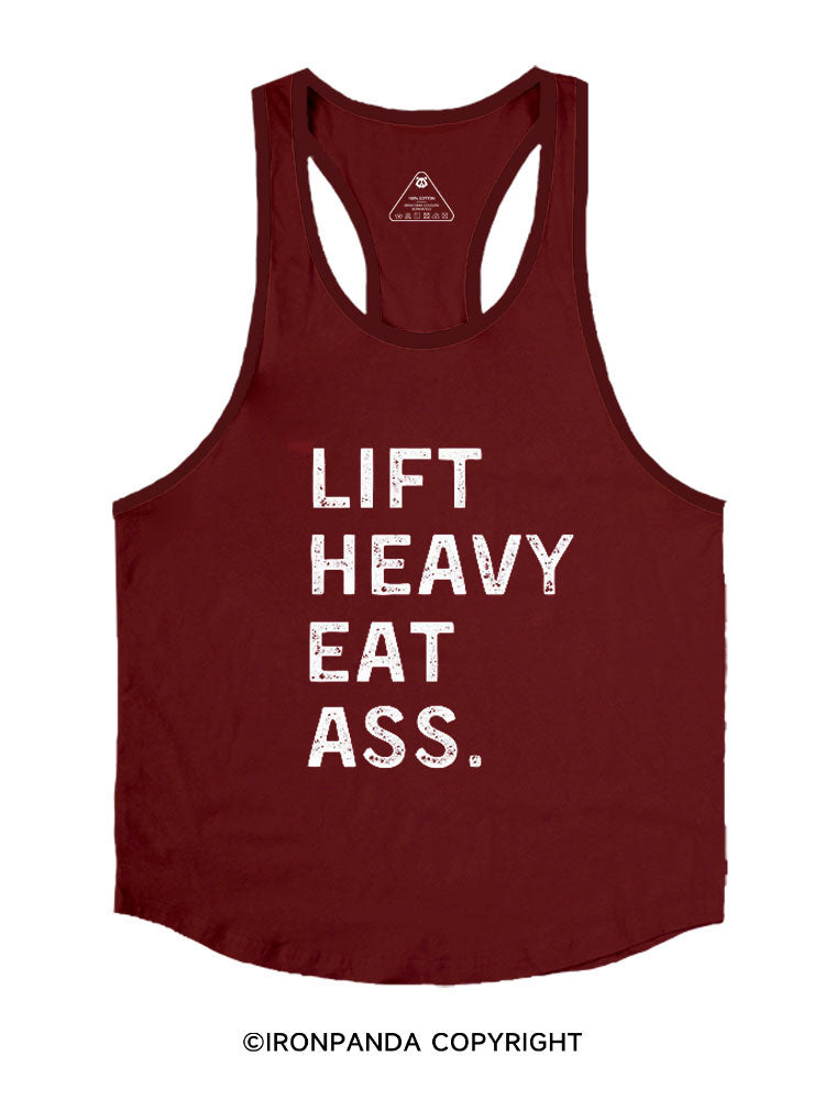 Lift Heavy Eat Ass Stringer Gym Vest