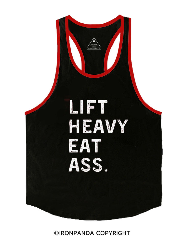 Lift Heavy Eat Ass Stringer Gym Vest