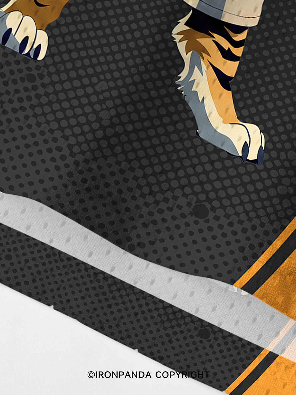 tiger at gym Mesh Tank Top