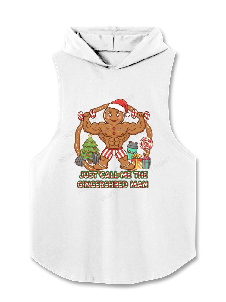 JUST CALL ME THE GINGERSHRED MAN Hooded Tank
