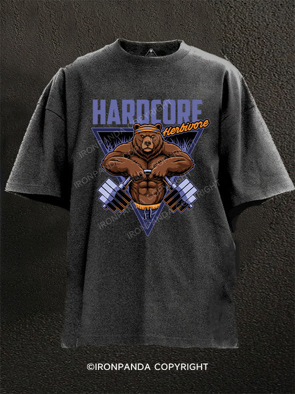 HARDCORE HERBIVORE Washed Gym Shirt
