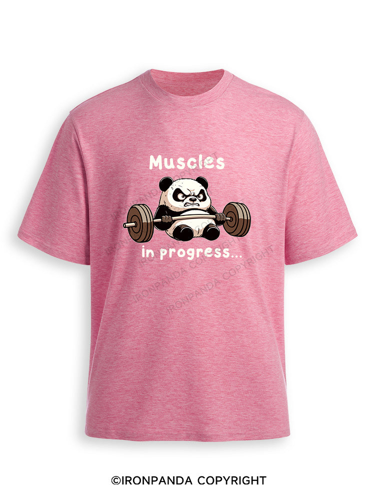 muscles in progress Ultra Soft Heather T-Shirt