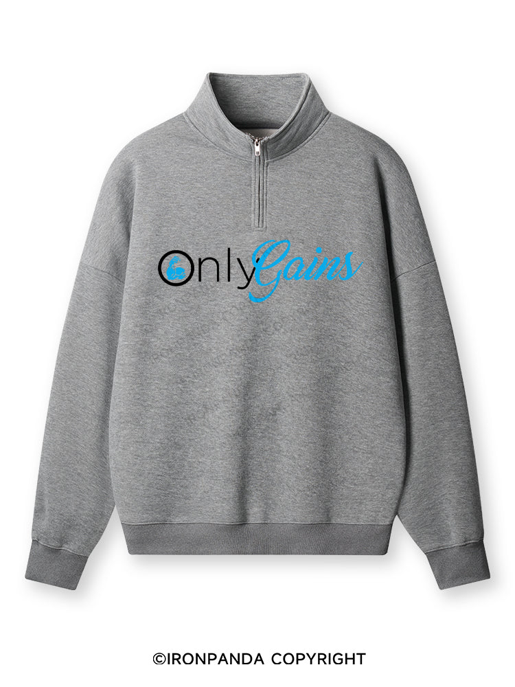 only gains Quarter-Zip Fleece Sweatshirt