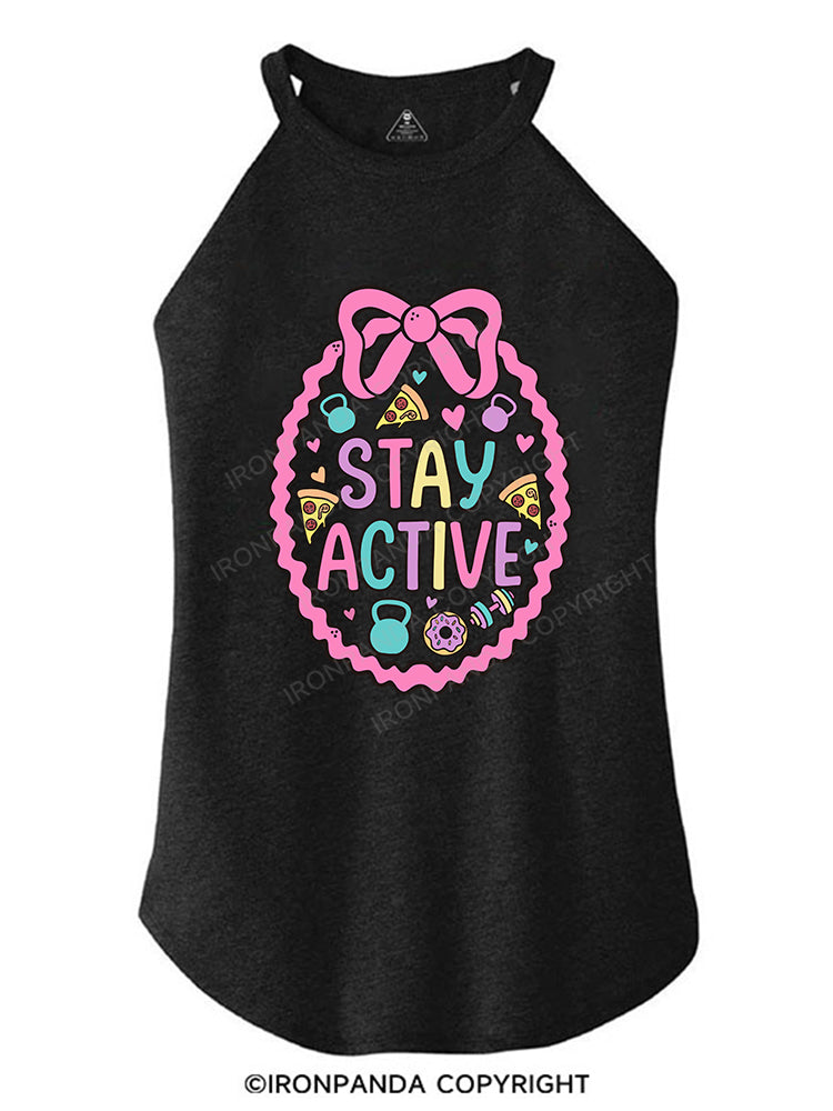 STAY ACTIVE ROCKER COTTON TANK