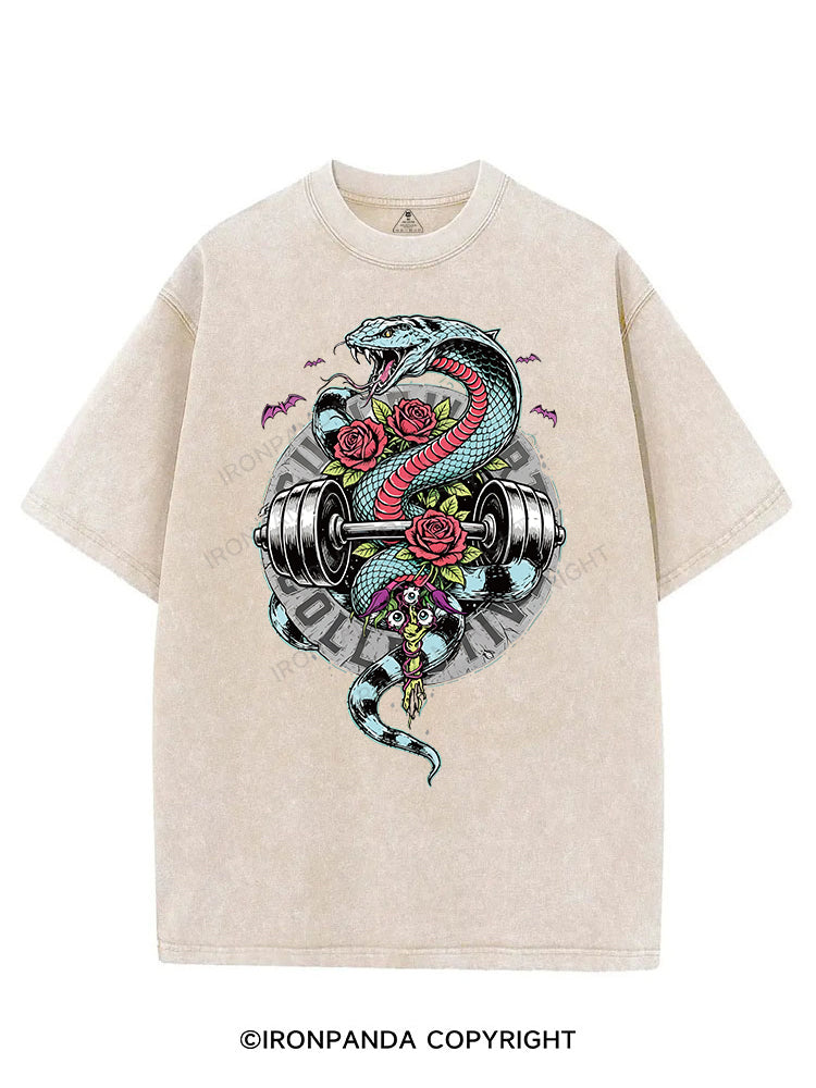Snake & Barbell VINTAGE GYM SHIRT