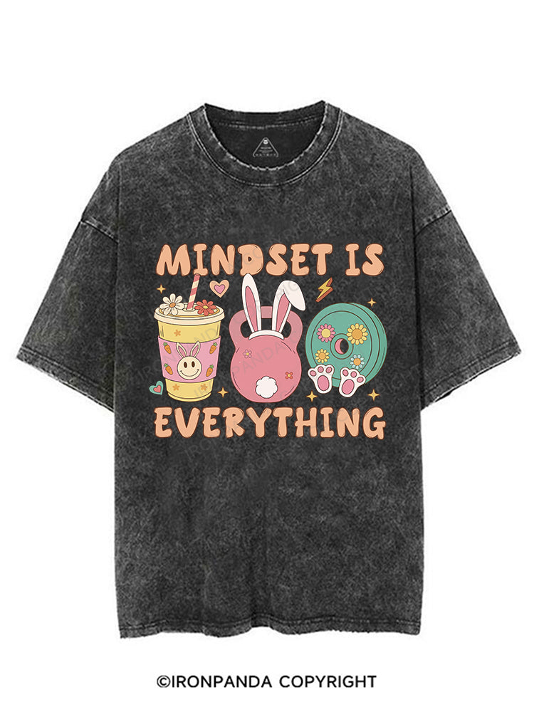 MINDSET IS EVERYTHING VINTAGE GYM SHIRT