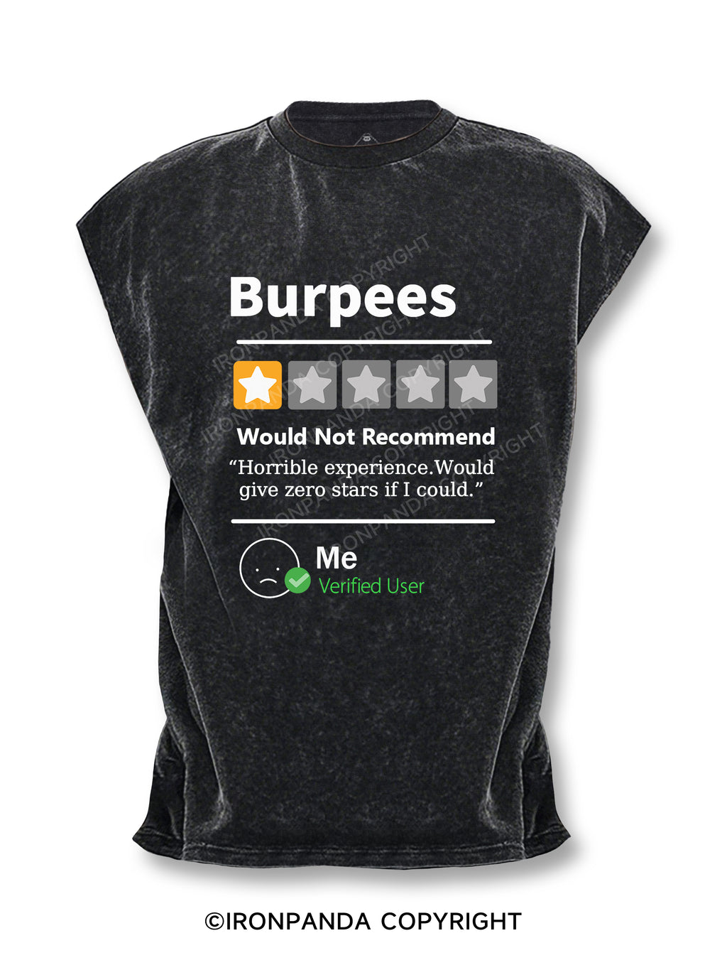 Burpees Reviewed Cut Off Tank