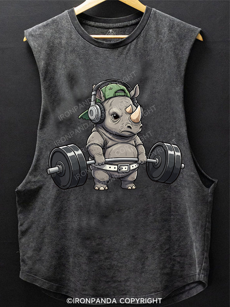 IronRhino Scoop Bottom Cotton Tank