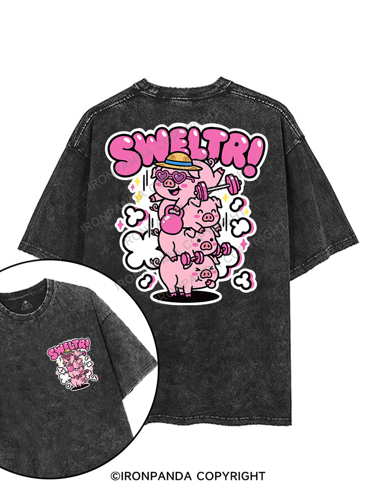 SWELTR! printed Gym Shirt