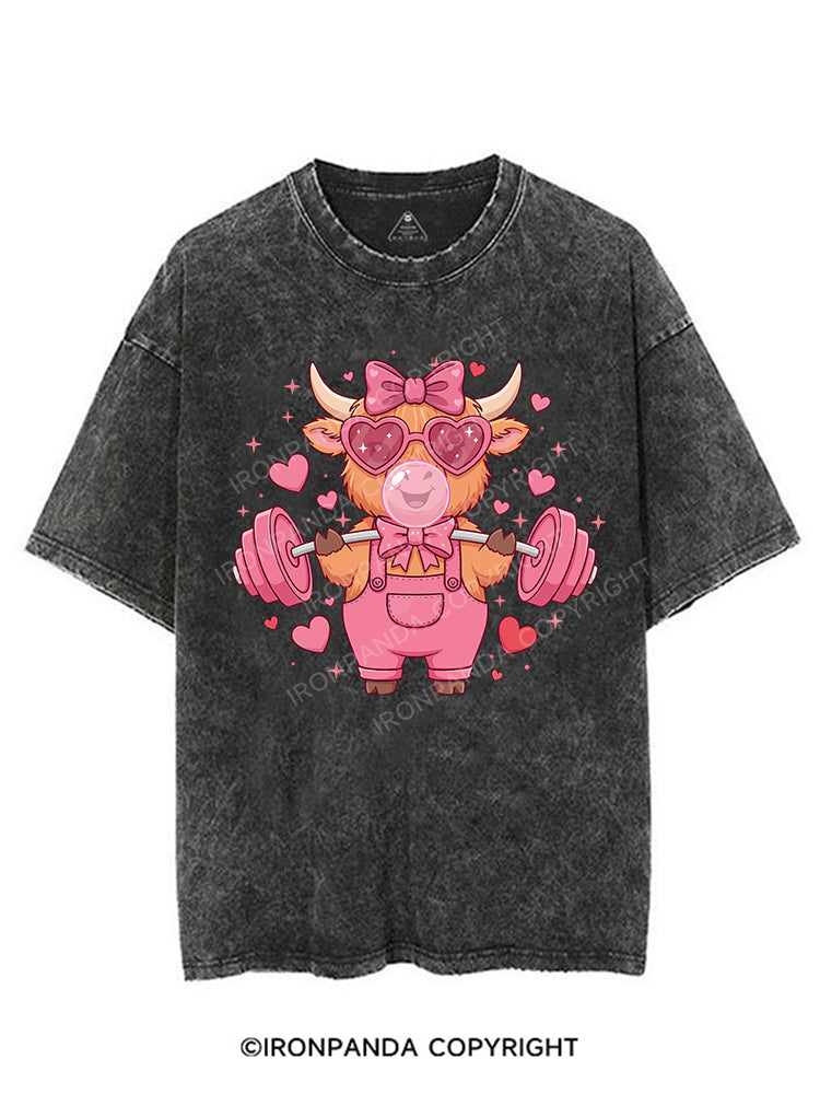 Iron Moo VINTAGE GYM SHIRT